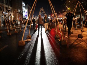 George Street will be a Nuit Blanche focal point again this weekend.