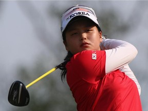 Hye-Jin Choi, seen in a file photo, shot a final-round 7-under-par 65 to nail down a seven-stroke victory in the world junior girls golf championship at the Marshes.