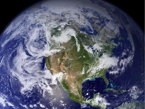 This March 2, 2010 file photo shows a NASA image  of the Earth in a composition shot which shows the entire North American continent.