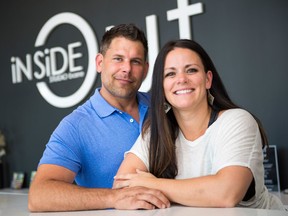 Janine and Greg Charron, who have 35 years of experience in fitness between them, operate two Inside Out Studio Barre fitness centres.