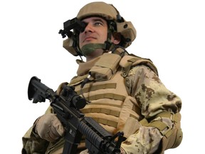 UNDATED - Rheinmetall Canada proposed a future soldier system such as this for the Canadian military.