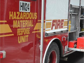 OTTAWA, ONT;, JANUARY 10, 2011--102959--Emergency services including HazMat attended a government building at 344 Slater St. this afternoon regarding suspicious materials. (PAT McGRATH, THE OTTAWA CITIZEN) for CIT (CITY) standalone ASSIGNMENT NO., 102959