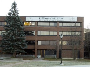 Ottawa-Carleton District School Board office at 133 Greenbank. (PAT McGRATH/Ottawa Citizen)