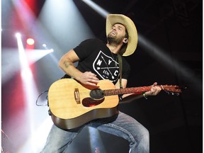 Country music star Dean Brody plays the Canadian Tire centre with road-trip buddy Paul Brandt.
