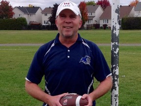 Coaching is a major part of Cyril Butler's life and he's happy to be back on the sidelines this fall helping with the St. Peter junior football team defence.