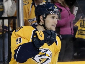 Filip Forsberg scored 26 goals for Nashville as a rookie in 2014-15.