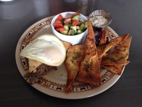 Tourtiere at Chesterfield's Gastro Diner