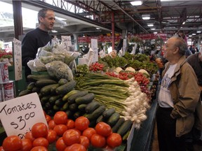 Community food markets are just one way of bringing people together.