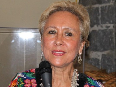 Guatemalan Ambassador Guatemala Rita Claverie de Sciolli helped launch a photography exhibition at the Bytown Museum Sept. 19.