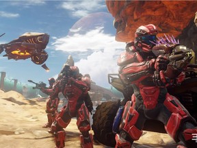 Halo 5: Guardians features some very spicy fireworks.