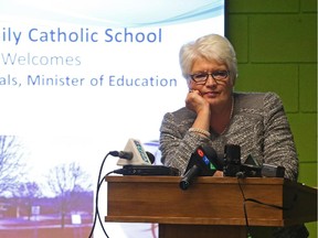 Education Minister Liz Sandals.