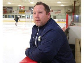Jason Clarke, coach and owner of the Carleton Place Canadians.
