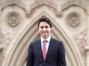 Prime minister-designate Justin Trudeau.