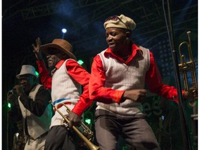 The Makanyaga Band was one of the groups performing at Kigali Up! a music festival in Rwanda organized by the Mighty Popo.