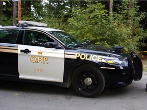 Ontario Provincial Police OPP police car cruiser.