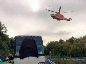 OPP officers responded to an accident on Highway 60 near Tea Lake Campground at about 2:30 p.m. on Saturday, Oct. 3, 2015.