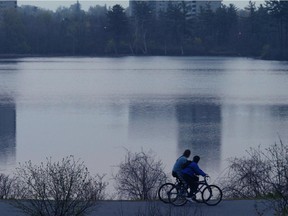 Mud Lake in the Britannia conservation area.