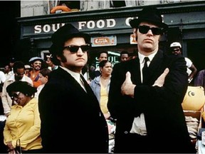 Dan Aykroyd (right, as Elwood Blues) will return to his hometown for a 35th anniversary screening of The Blues Brothers (also starring John Belushi) at the Canadian Museum of History, where he will perform with the Downchild Blues Band.