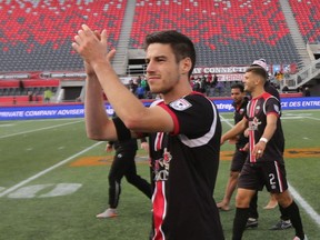 Ottawa Fury FC midfielder Drew Beckie is named NASL humanitarian of the year for 2015.