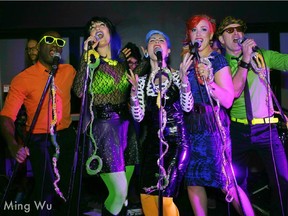 The Peptides are joined by the Riot Police, Jesse Dangerously and MIVCA for a wow-show at Zaphod's, part of MEGAPHONO.