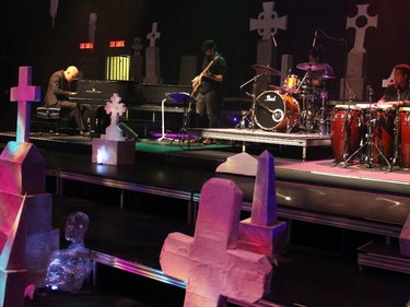 The Richcraft Theatre at the Shenkman Arts Centre was transformed into a cemetery, with live music from the Miguel De Armas Latin Jazz Quartet, at the Halloween-themed ARTinis, an annual benefit soirée for the AOE Arts Council, held at the Shenkman Arts  Centre on Thursday, October 29, 2015.