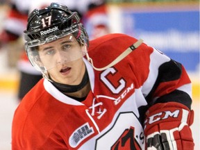 Travis Konecny's 67's are in first place after a win over the Kingston Frontenacs Wednesday.