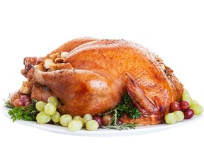 Turkey Thanksgiving dinner.   Credit: Fotolia