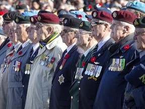 Municipal parking spaces in the area of the National War Memorial would be open to veterans attending the annual Remembrance Day services.