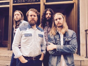 The Sheepdogs will return to Ottawa to play the Bronson Centre in March, 2016. (Handout photo)