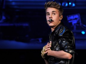 Justin Bieber will tour Canada in 2016, and stop in Ottawa May 13. (Getty)