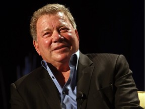 Actor William Shatner was at the Canadian Museum of History Friday night.