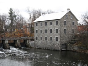At Watson's Mill, you can see how the Victorians ground grain into flour.  photo by Laura Byrne Paquet, for Manotick Day Trip