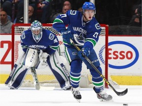 Ben Hutton, well known to junior hockey fans in the Ottawa area, made the jump from the University of Maine to the Vancouver Canucks (with a four-game pit stop in Utica of the AHL last season).