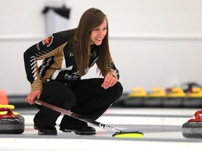 Rachel Homan, seen in a file photo, won The National by scoring two in the final end.