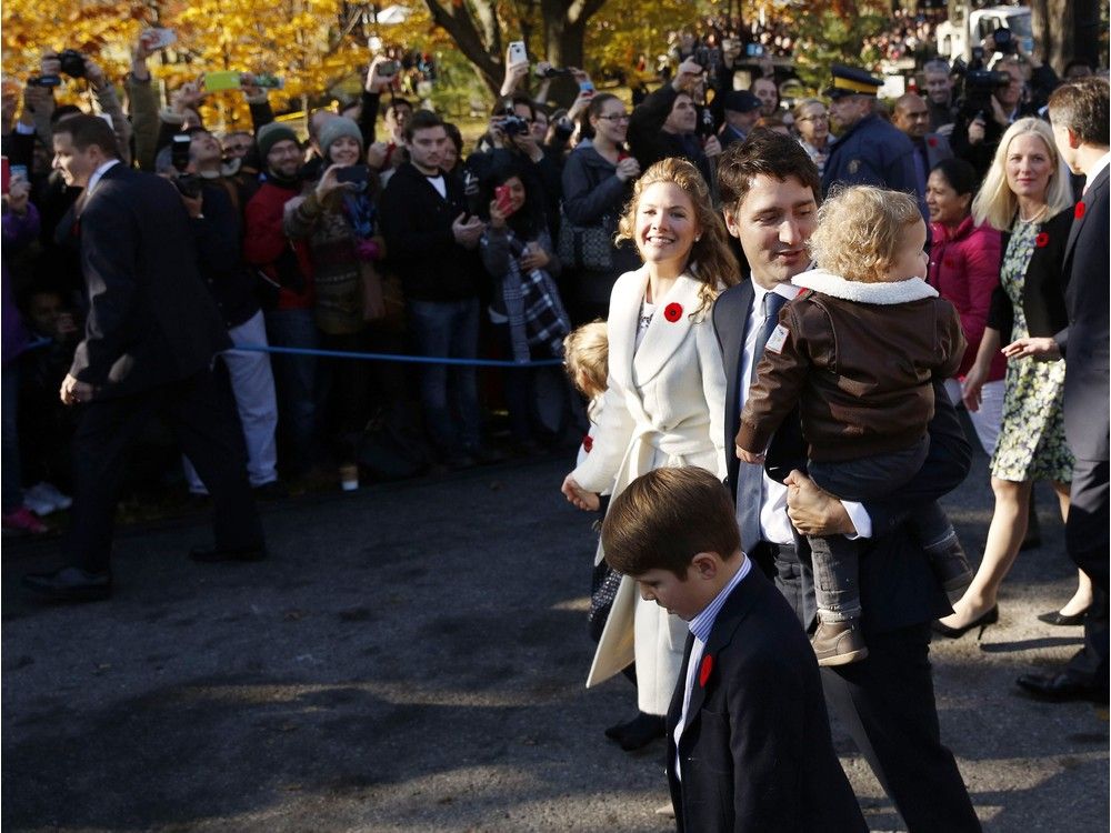 Photos: Trudeau Family At Rideau Hall Swearing-in Ceremony | Ottawa Citizen