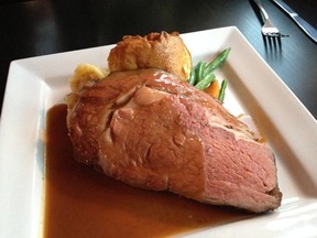 Prime rib at Manotick Gastropub