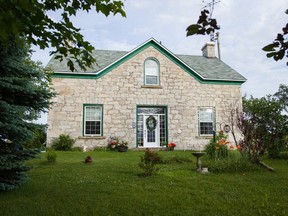 A stone farmhouse dating to about 1860 has been in the Yantha family for almost 70 years.