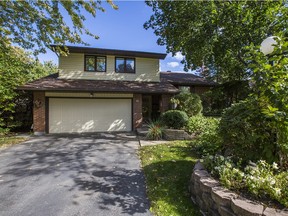 Located in Katimavik, this four-bedroom home is on a quiet crescent.