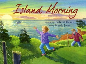 Island Morning
is the latest children's book by Rachna Gilmore. It has illustration by Brenda Jones