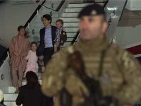 Prime Minister Justin Trudeau arrives in Malta ahead of the Commonwealths Heads of Government meeting, Thursday Nov. 26, 2015 in Valletta, Malta.