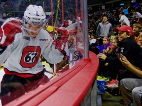 Thousands of students enjoyed seeing the Ottawa 67's beat the Kingston Frontenacs Wednesday morning.