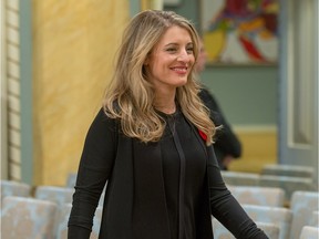 Minister of Canadian Heritage Melanie Joly as the Liberal government is sworn in at Rideau Hall.