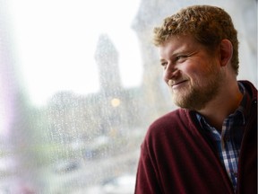 NDP MP Daniel Blaikie who was elected for the first time to represent Elmwood-Transcona riding is photographed on Thursday, Nov. 12, 2015. His father Bill Blaikie is a former MP. (James Park / Ottawa Citizen)