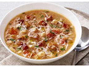 Judy Dempsey's Chickpea & Pancetta Soup.