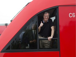 'This is one of the first times that a city has actually gotten ahead of the curve,' Mayor Jim Watson said in announcing the Riverside South light-rail plan.