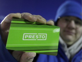 Presto card.