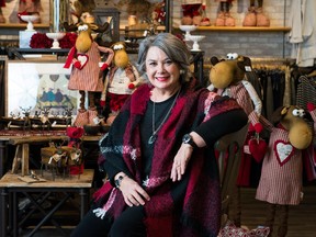 Marlene Shepherd of Shepherd's Fashions says her customers love the seven dressing rooms at her Trainyards lifestyle store.