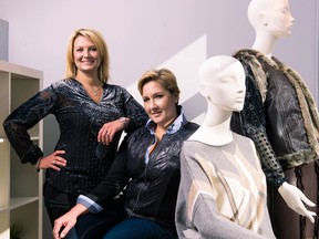 Olenka Stepchuk, left, and Tamara Stepchuk-Forrest operate two Fashion United stores, one in Kanata and the other in Westboro.