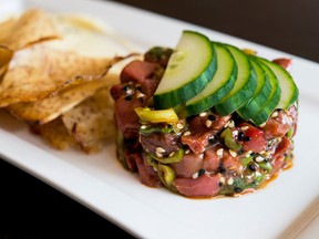 Duck tartare, prepared Asian-style by Atari chef Tim Meadows, has been a big hit with customers of the ByWard Market restaurant, selling upward of 15 kilograms per week.