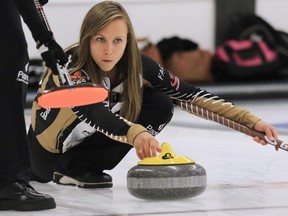 Ottawa skip Rachel Homan, seen in a file photo, defeated Edmonton's Val Sweeting 6-4 on Sunday, Nov. 1, 2015 to win the Masters title.